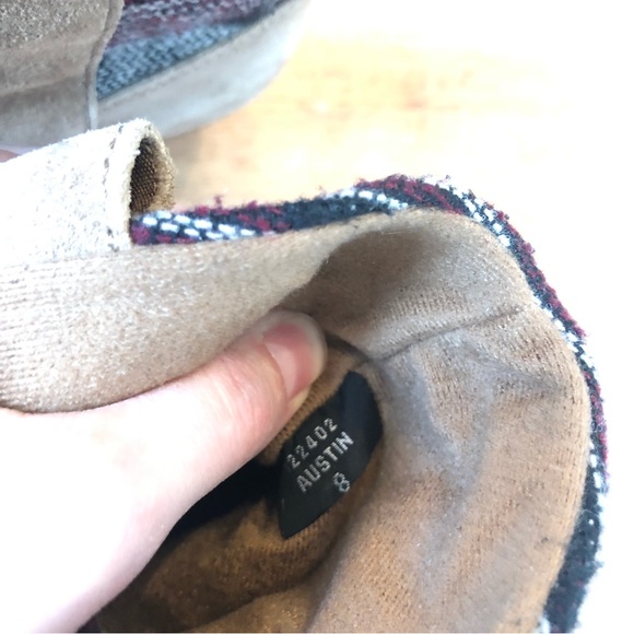 Bjorndal Austin Aztec leather Western Ankle Boots size 8 - Picture 8 of 11